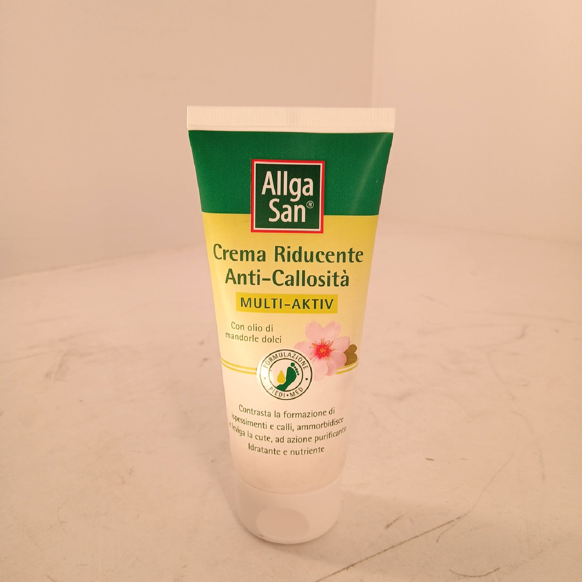 Allga San Creme Fußpflege Anti Hornhaut Multi Aktiv Pflege intensiv – Wie neu