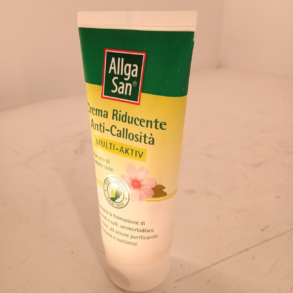 Allga San Creme Fußpflege Anti Hornhaut Multi Aktiv Pflege intensiv – Wie neu