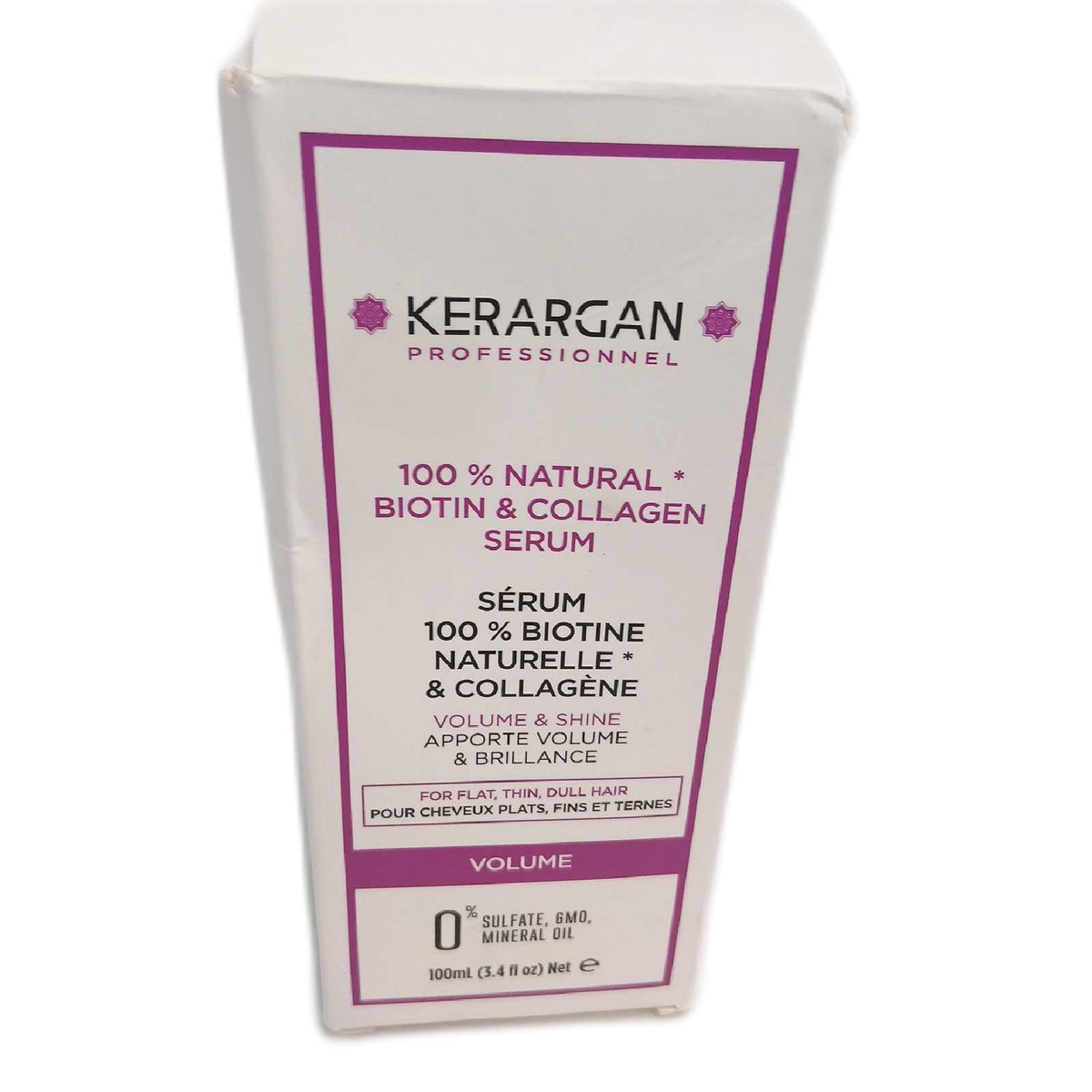 Kerargan Haarserum Haarkosmetik Haarpflege für dünnes Haar Biotin – Wie neu