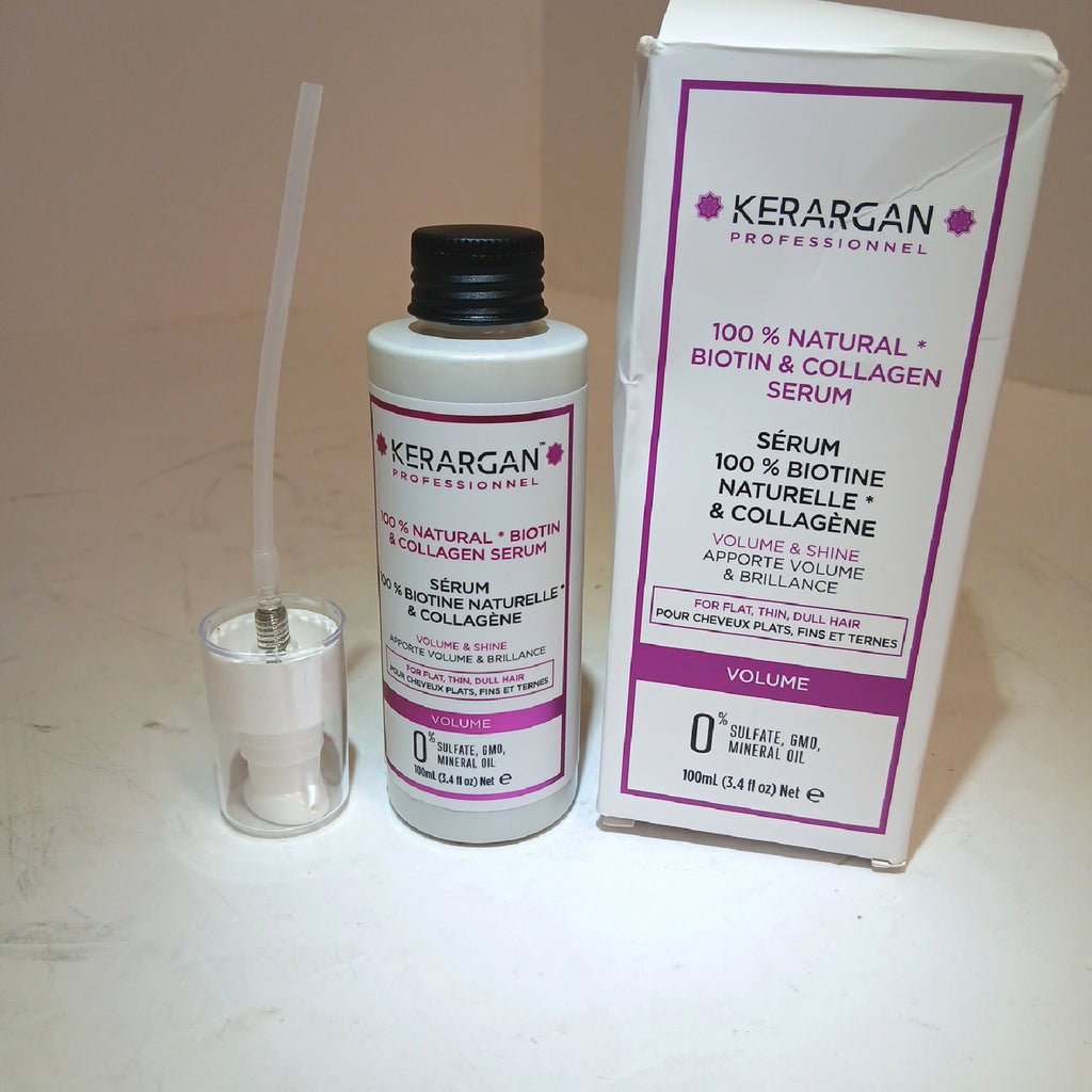 Kerargan Haarserum Haarkosmetik Haarpflege für dünnes Haar Biotin – Wie neu