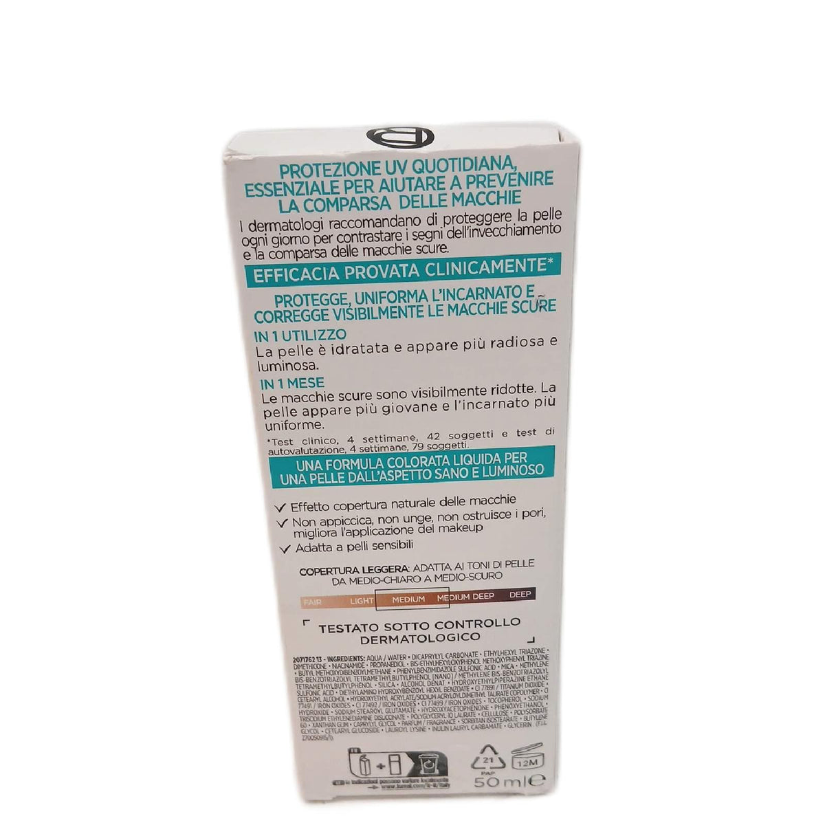 LOreal Paris Gesichtscreme Hautpflege Strahlender Teint UV Schutz Flecken alle Hauttypen Pflege