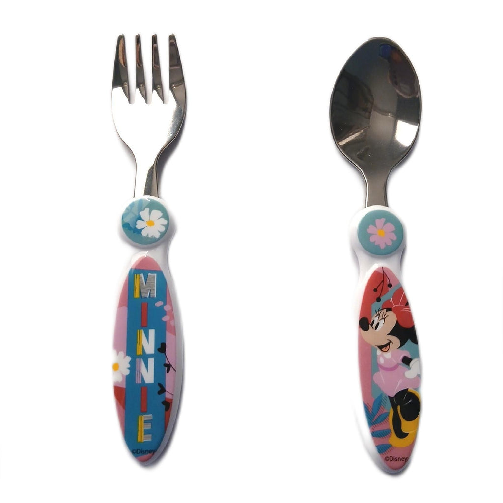 Disney Minnie Kinderbesteck aus Metall, spülmaschinenfest – Neu
