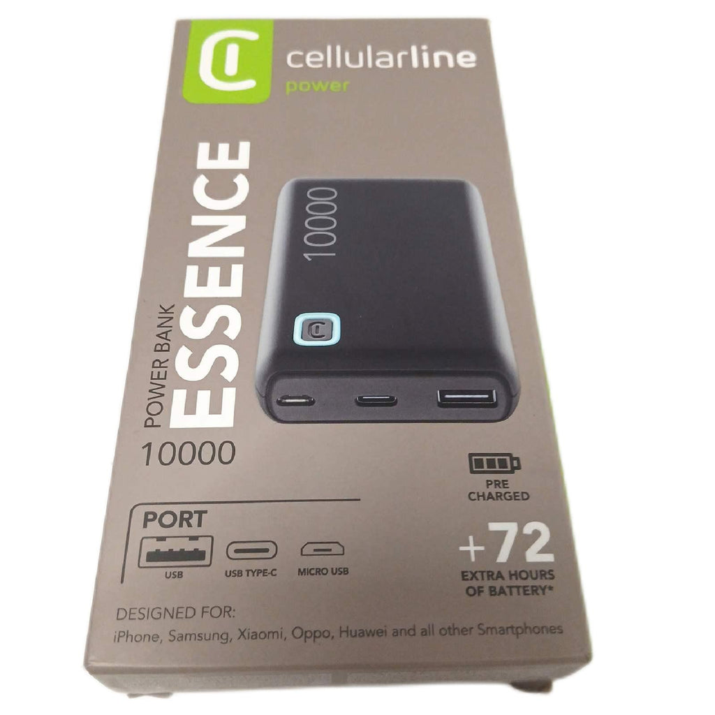 Cellularline Power Bank ESSENCE 10000 Caricabatterie Portatile – Defekt