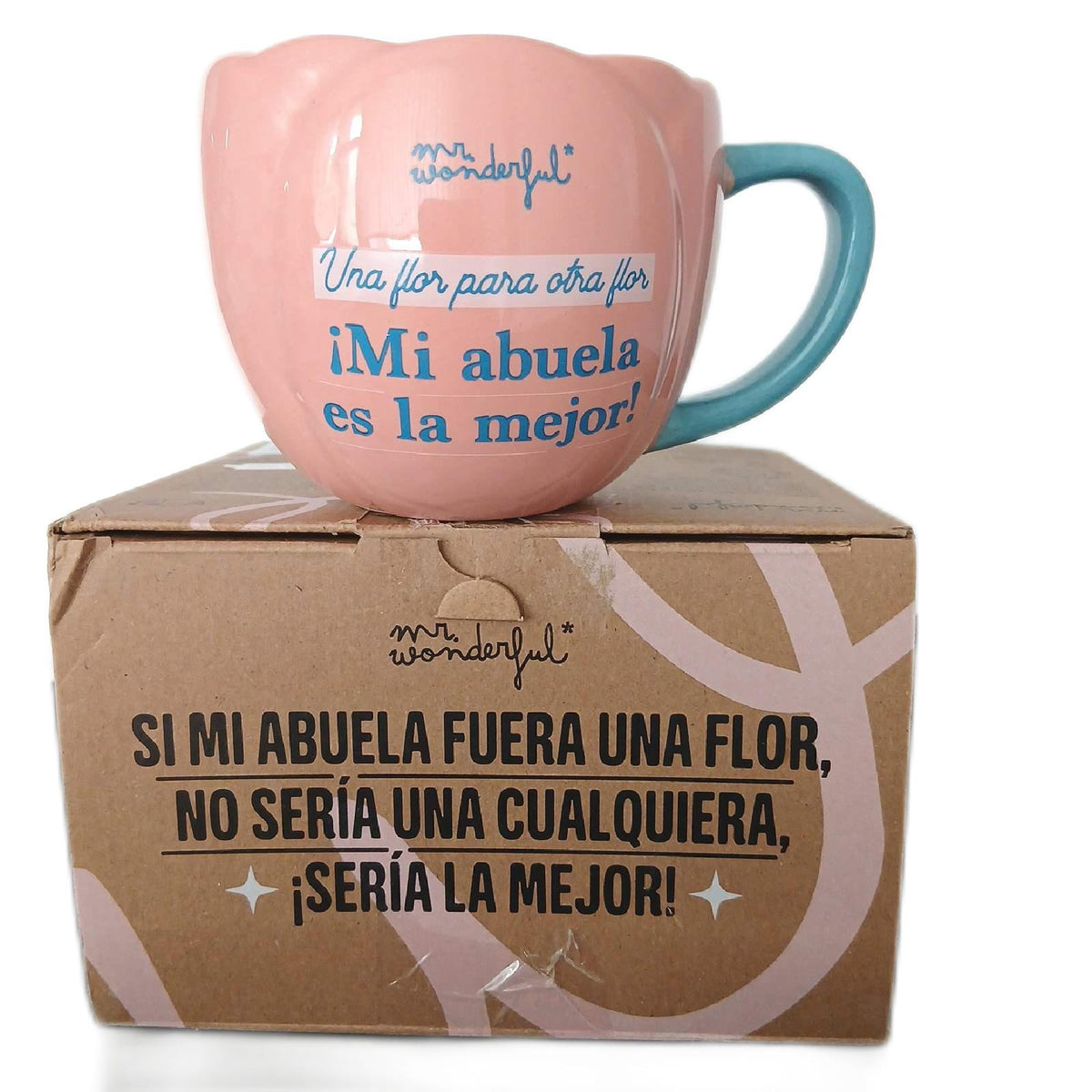 Mr Wonderful Tasse Beste Oma Geschenkidee zum Planerspaß Freundin – Sehr gut