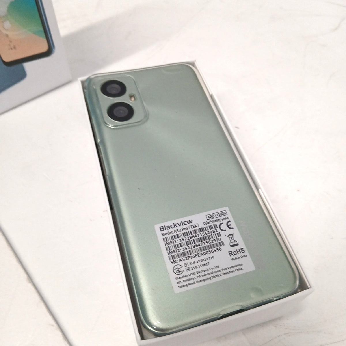 Blackview A52 Pro Handy 128GB1TB TF 90 Hz 5180 mAh, Smartphone – Defekt