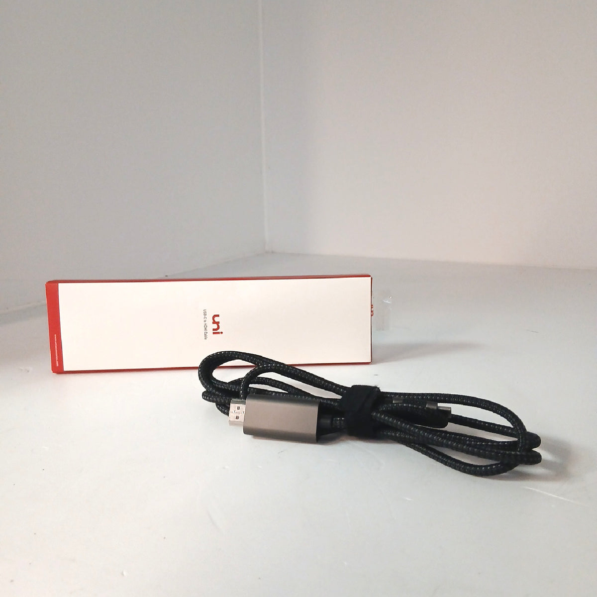 Uni USB C Kabel Multimedia Zubehör HDMI 4K 60Hz Aluminium Nylon robust schnell High Speed