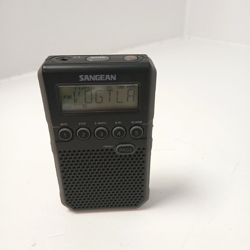 Sangean Taschenradio Audio Geräte DT800 Schwarz Tragbar Radio für – Neu