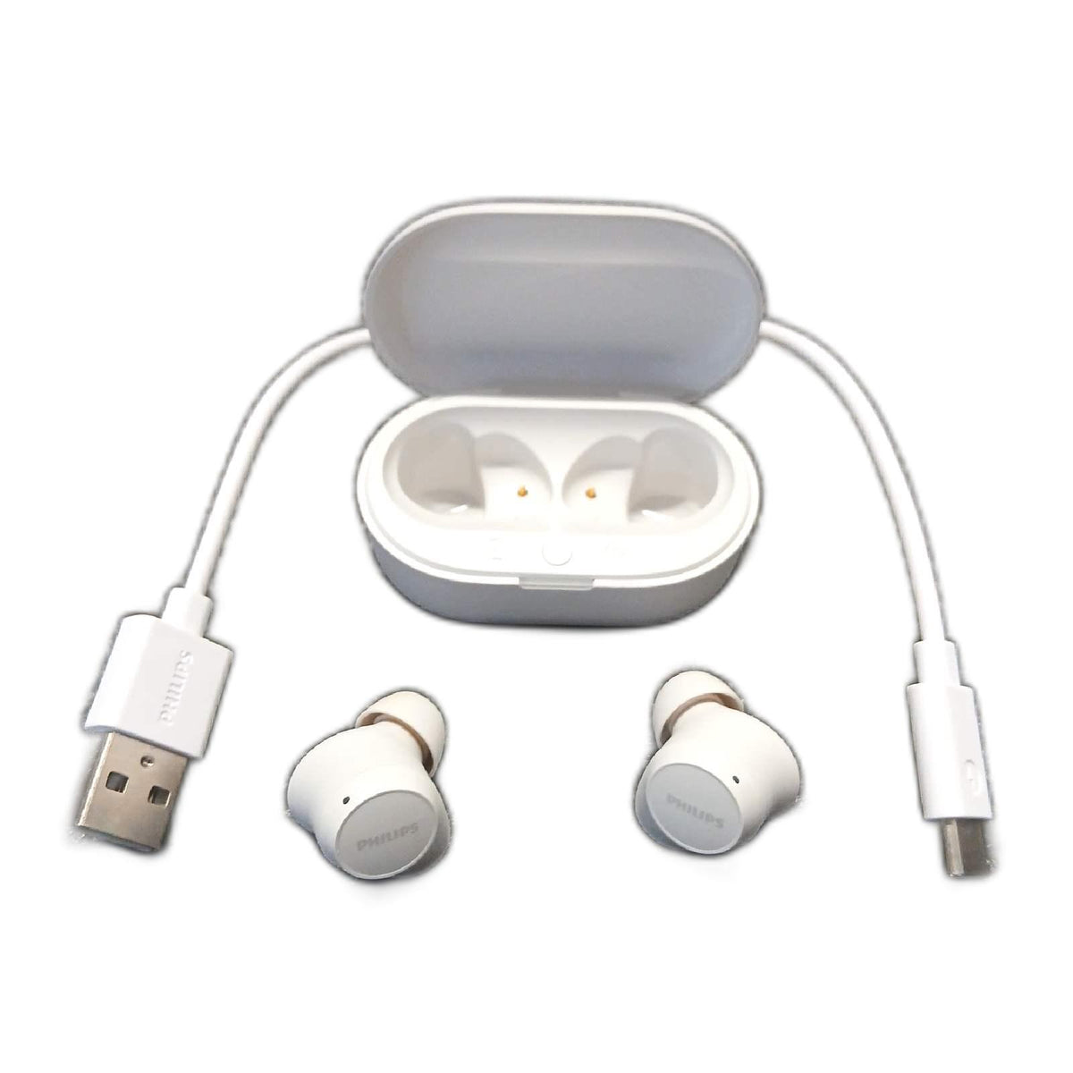 Philips TAT1209WT True-Wireless In-Ear Bluetooth Headphones Kleine – Defekt