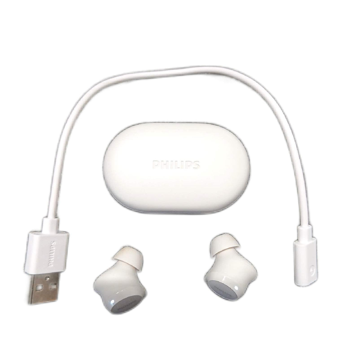 Philips TAT1209WT True-Wireless In-Ear Bluetooth Headphones Kleine – Defekt