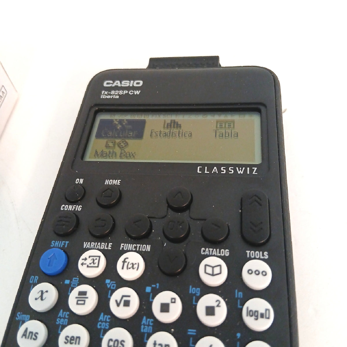 Casio Taschenrechner Schulbedarf Elektronik FX 82SP CW Lernhilfe Schule Spanisch