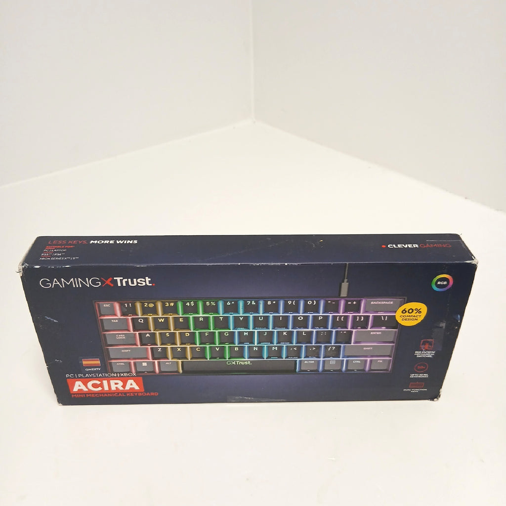 Trust Gaming Tastatur GXT 867 Acira Digitale Gaming Explosion – Sehr gut