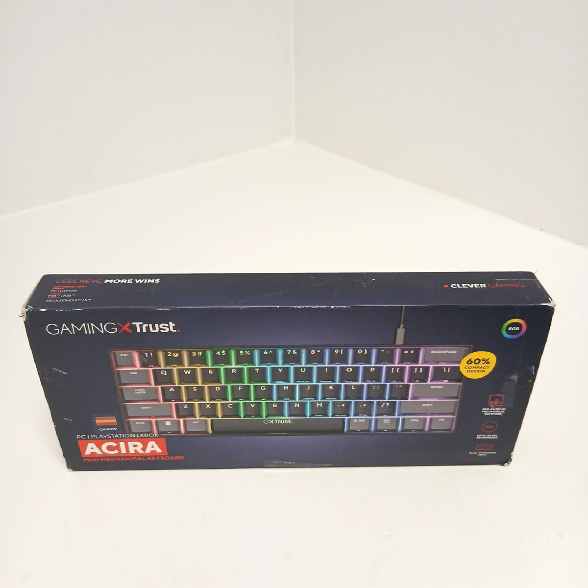 Trust Gaming Tastatur GXT 867 Acira Digitale Gaming Explosion – Sehr gut