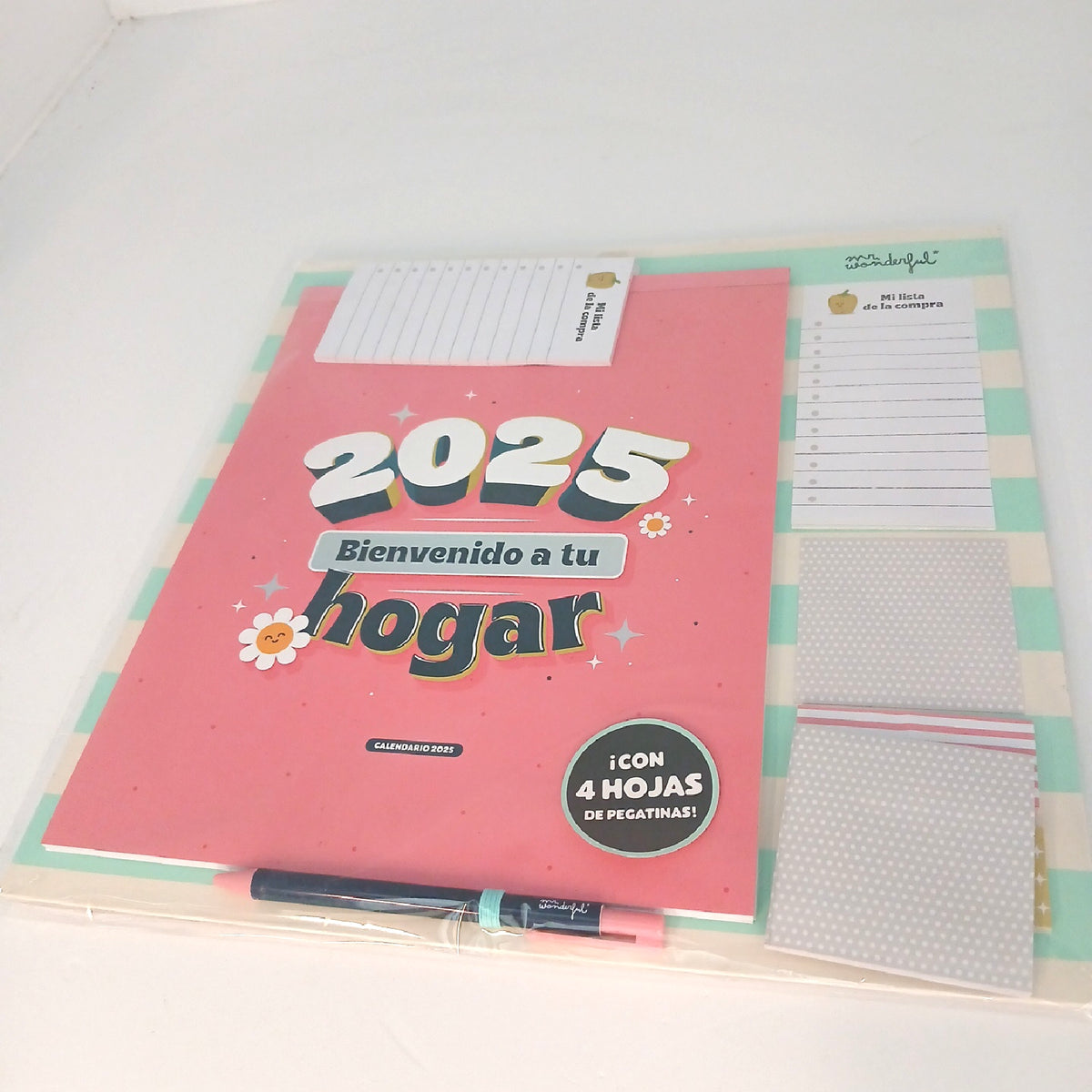 Mr Wonderful Wandkalender Kalenderplaner Büro 2025 organisiert Planung – Neu