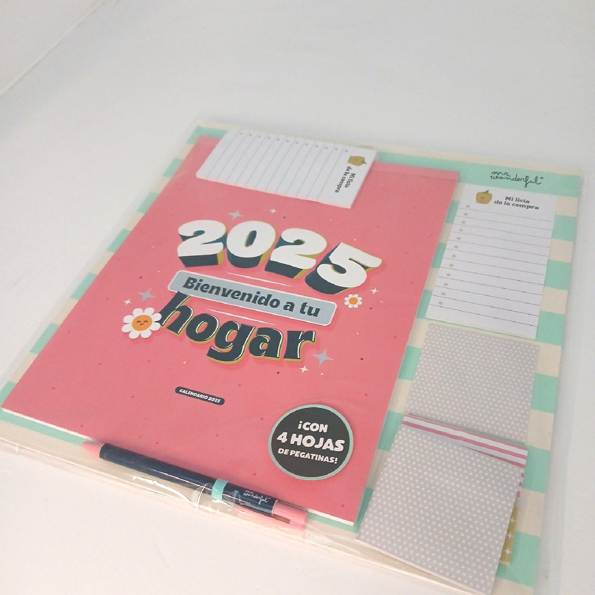 Mr Wonderful Wandkalender Kalenderplaner Büro 2025 organisiert Planung – Neu