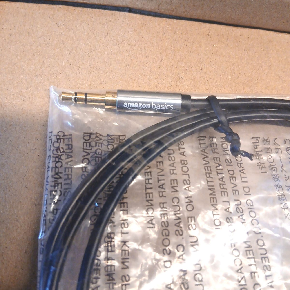 Amazon Basics 3,5-mm-Stereo-Klinkenkabel – Wie neu