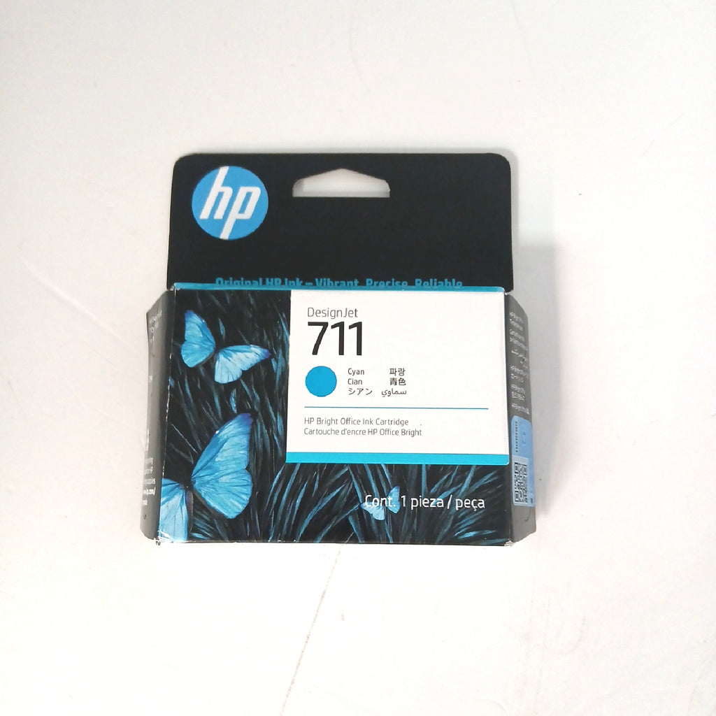 HP 711 Original-Tintenpatrone für DesignJet, Cyan – Sehr gut