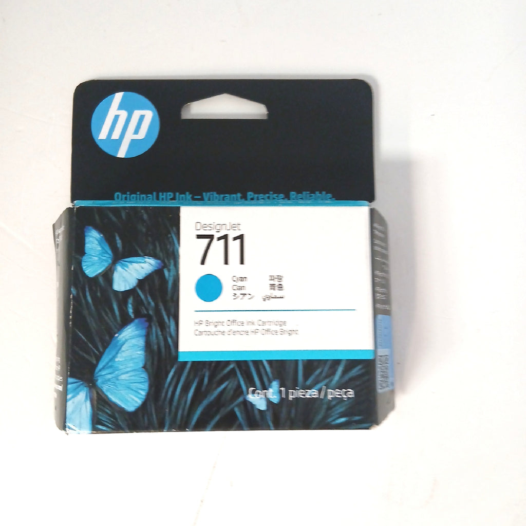 HP 711 Original-Tintenpatrone für DesignJet, Cyan – Sehr gut