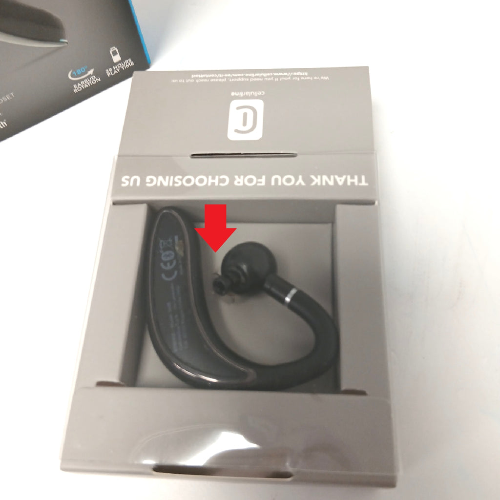 Cellularline Bold Mono-Bluetooth-Headset langlebigem – Sehr gut, unvollständig