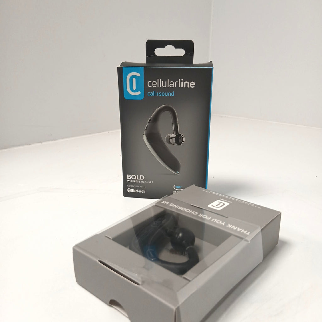 Cellularline Bold Mono-Bluetooth-Headset langlebigem – Sehr gut, unvollständig