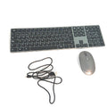 Amazon Basics Tastatur Set Computer Ultradünn Kabellos Ergonomisch – Sehr gut