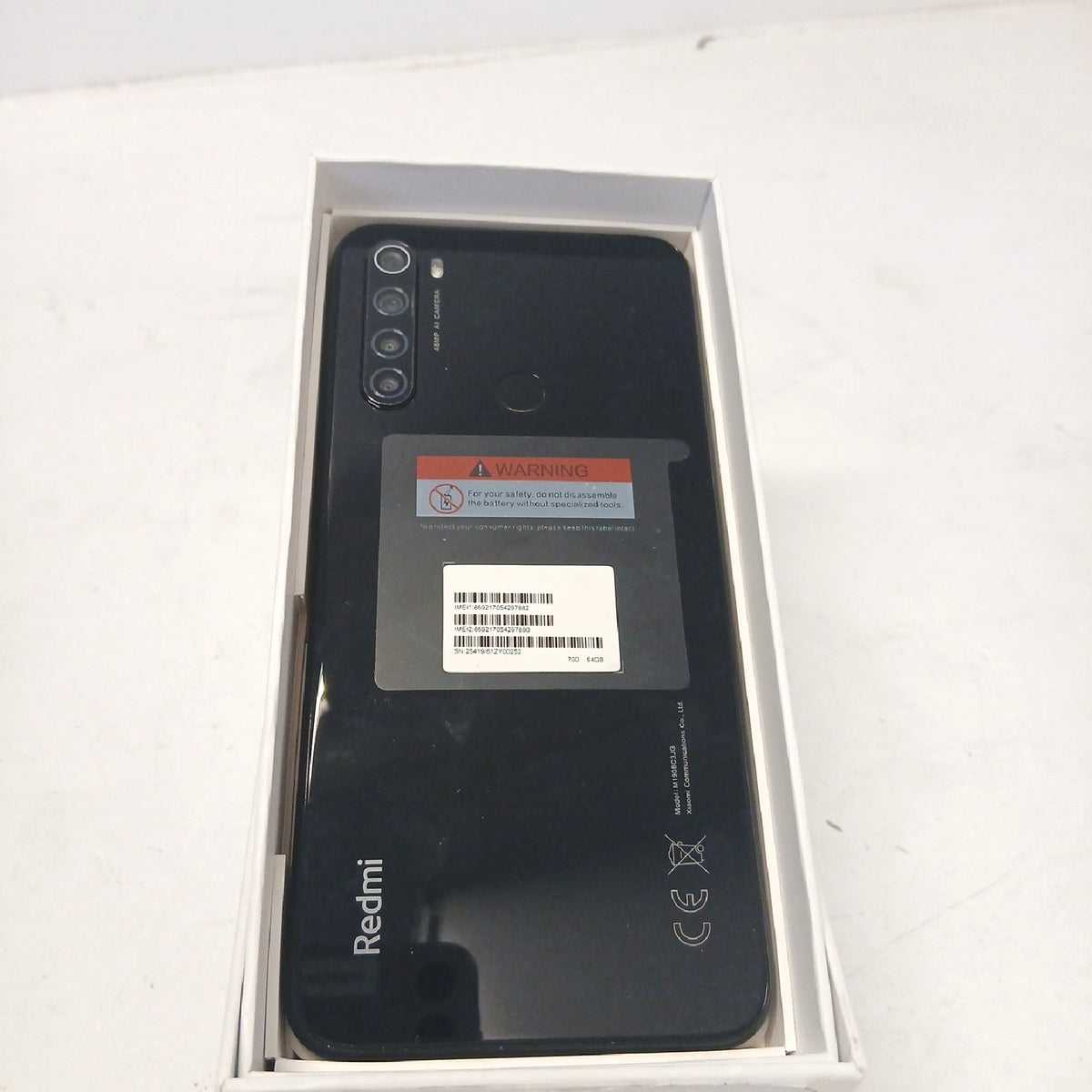 Xiaomi Redmi Note 8 2021 Smartphone 64 GB 4 GB RAM Dual-SIM Space – Defekt