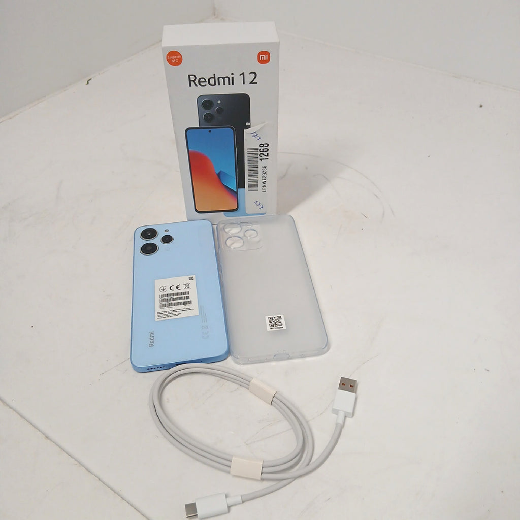 Xiaomi Redmi 12 4G 4 GB RAM 128 GB Himmelblau Smart Wireless – Defekt