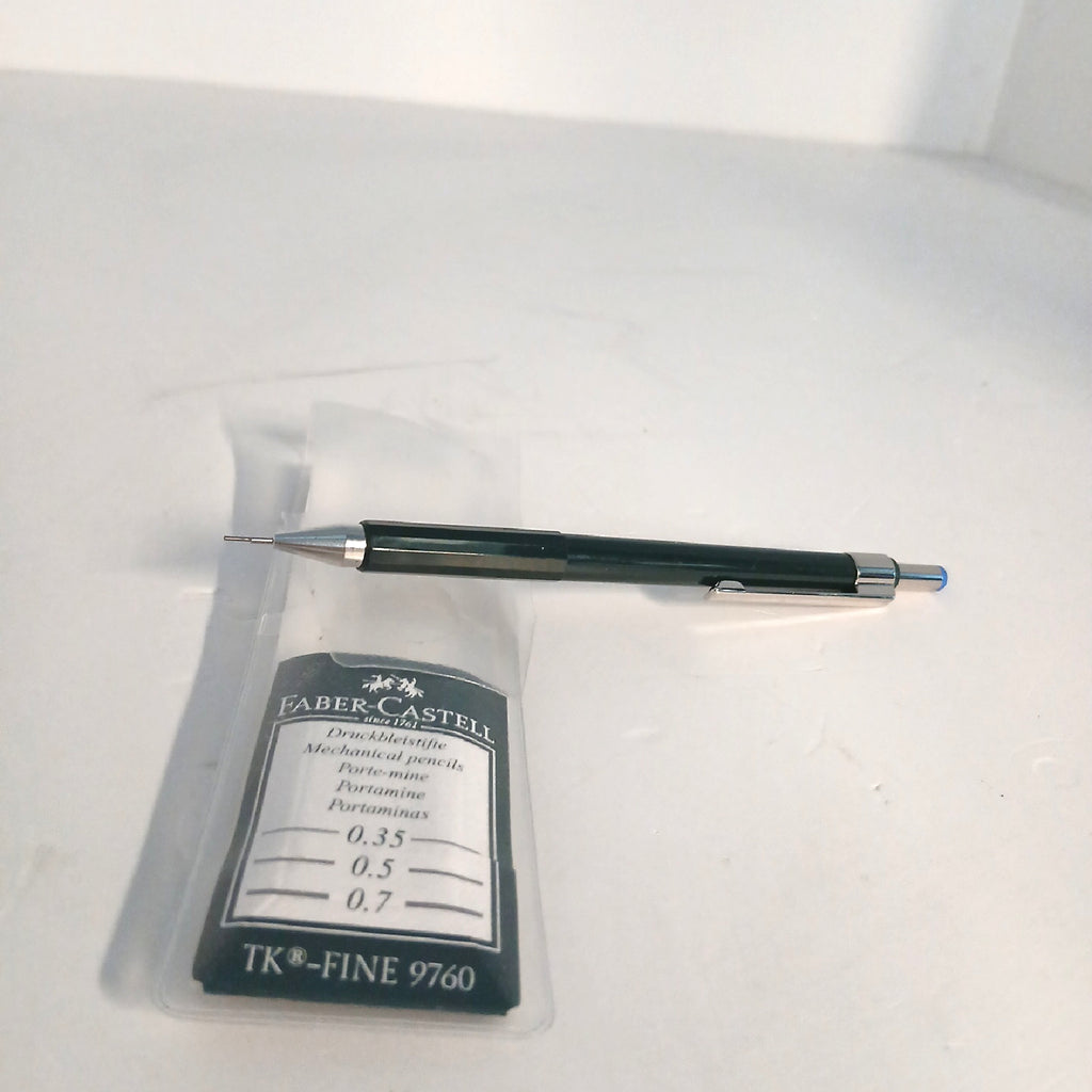 Faber-Castell TK-Fine 9713 Druckbleistift, 0,35/0,5/0,7 – Wie neu, unvollständig