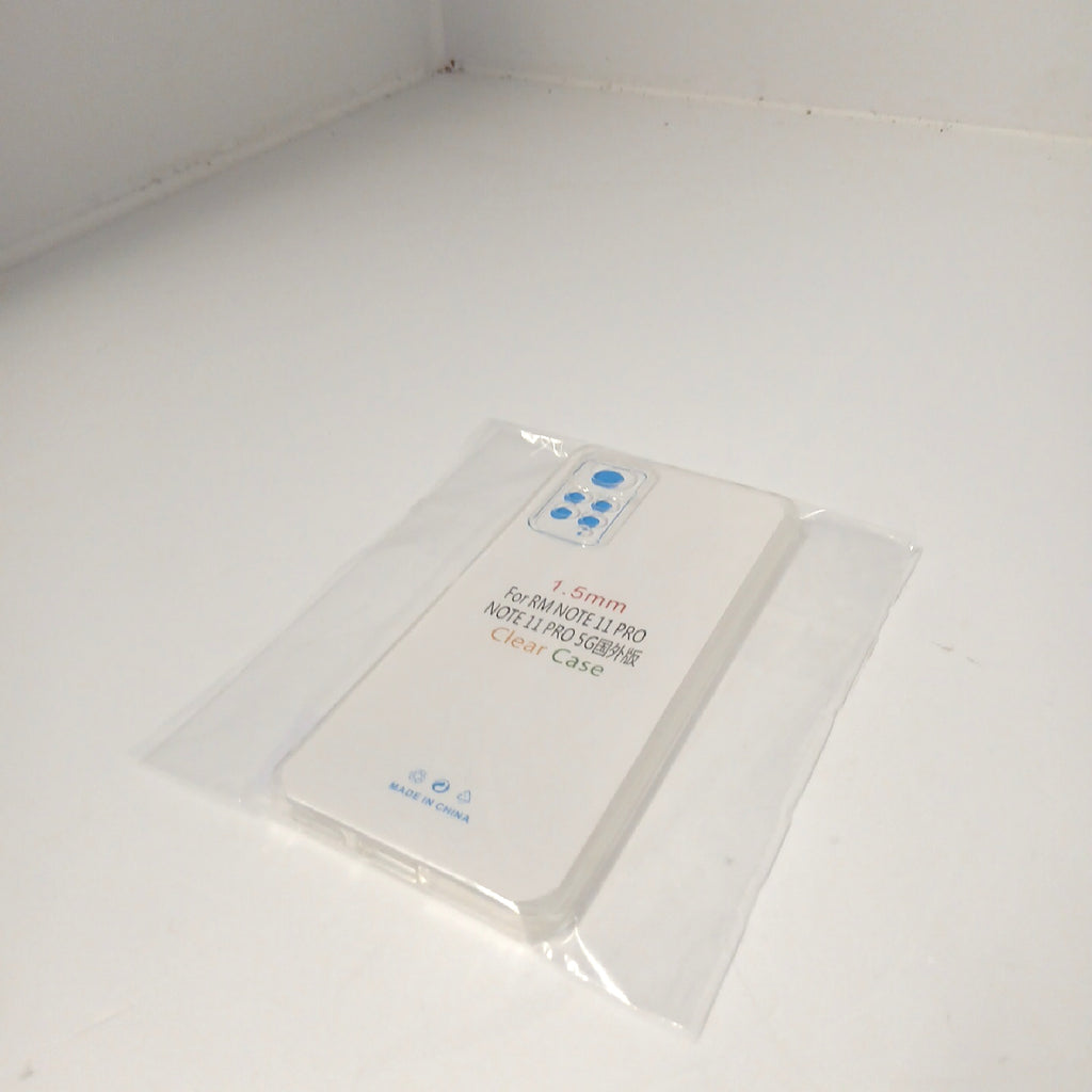 Xiaomi Hülle Smartphone Schutz Redmi Note 11 5G Transparent Flexibel – Neu
