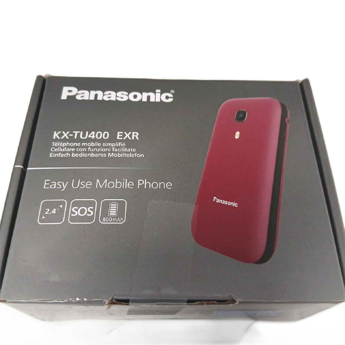 Panasonic KX-TU400EXC Senioren-Klapphandy – Defekt