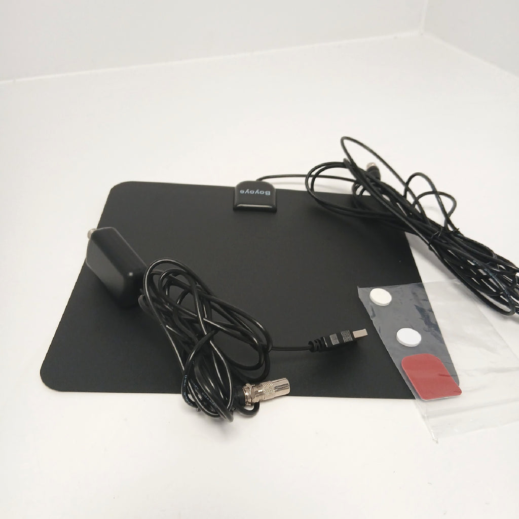 Boyoye digitale Indoor-TV-Antenne, 150 Meilen – Wie neu, unvollständig