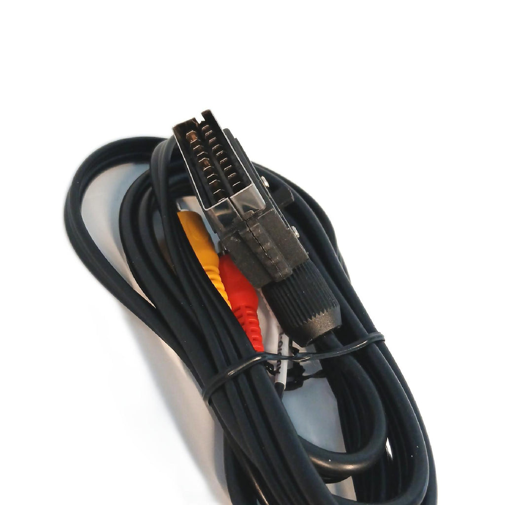 PremiumCord Scartkabel Verbindung Kabelschalter Audio Video 3RCA – Wie neu