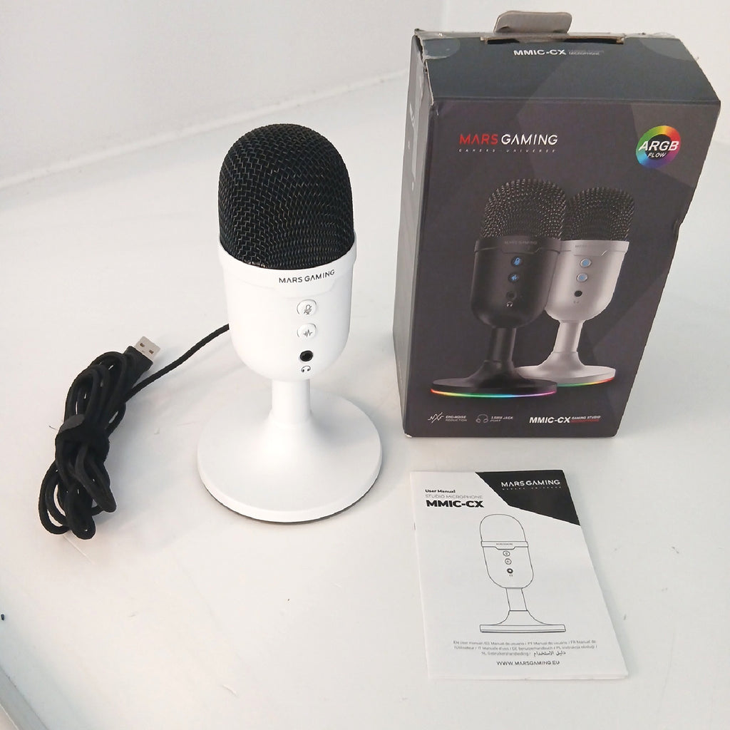 Mars Gaming Mikrofon Audio Studio MMIC Kompaktes Design Streaming – Sehr gut