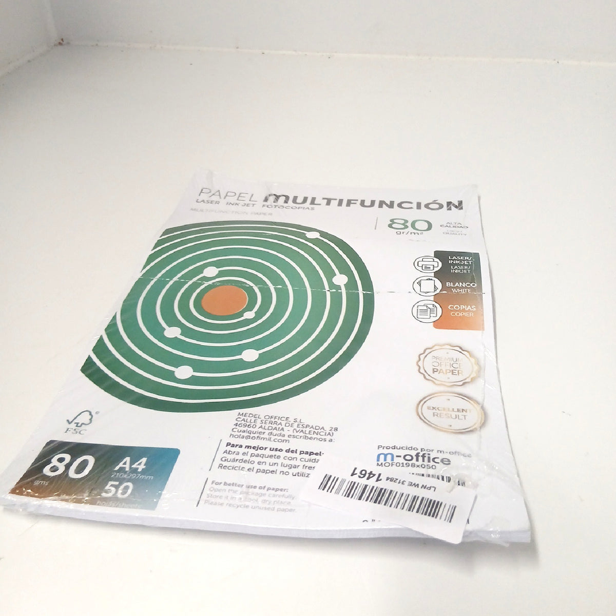 Folios Mehrzweckpapier A4 80 g 50 Blatt hohe geeignet für Drucker – Neu