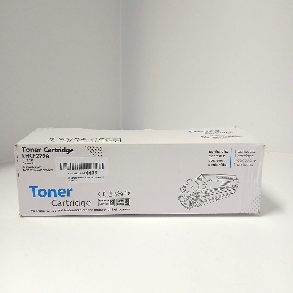 ColoriStore Toner Druckerzubehör HP Laserjet Pro M12W Recycling – Wie neu