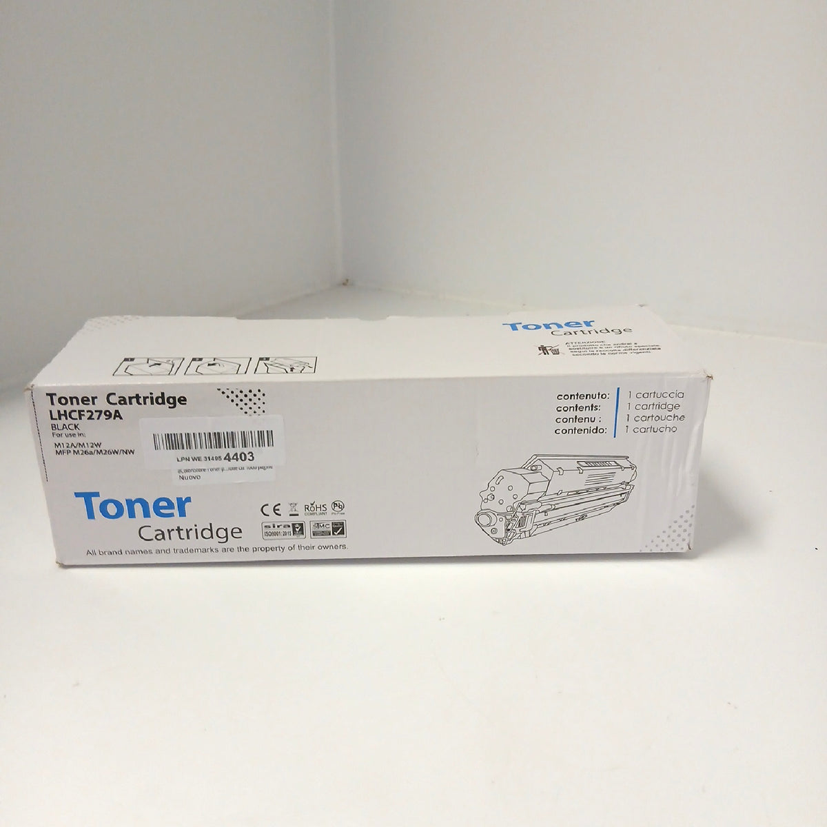 ColoriStore Toner Druckerzubehör HP Laserjet Pro M12W Recycling – Wie neu