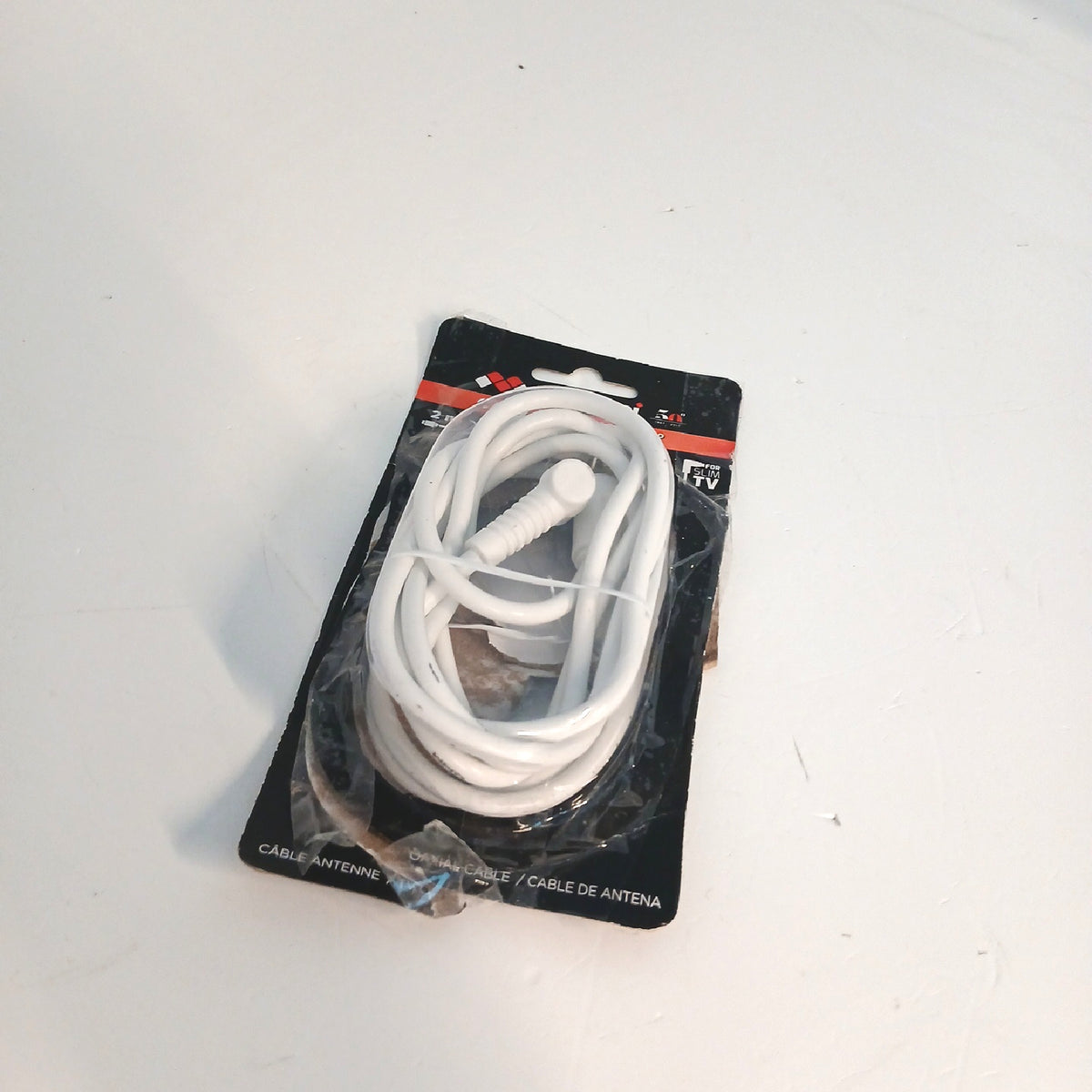 Meliconi Antennenkabel Kabel und Anschlusse TV 90 Grad Stecker 2 Meter Set – Gut