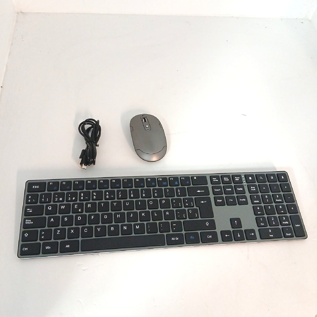Amazon Basics kabelloses Tastatur-und-Maus-Set, ultradünn – Wie neu