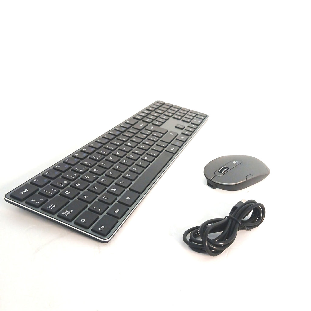 Amazon Basics kabelloses Tastatur-und-Maus-Set, ultradünn – Wie neu