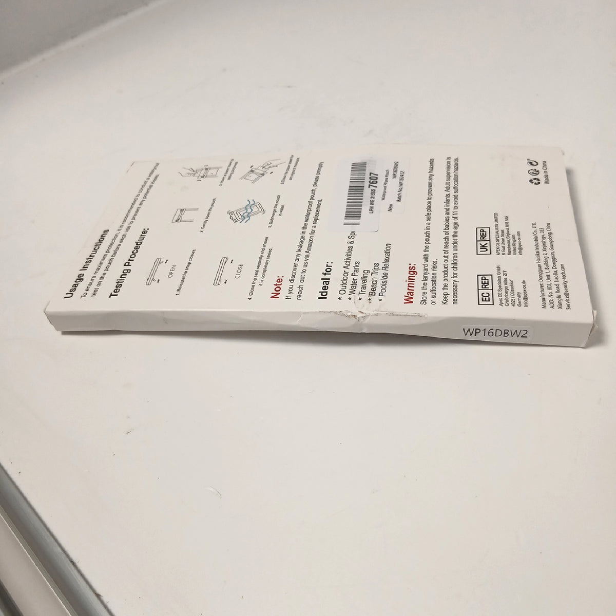 Citamama Handyhülle Schutzhülle Samsung IPX8 Wasserdicht Unterwasser – Wie neu