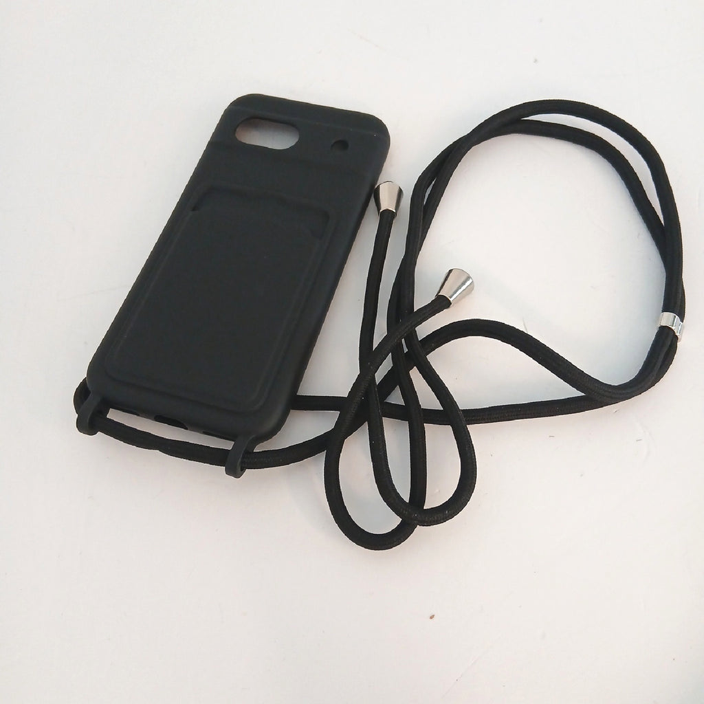 Bentiacc Smartphone-Schutzhülle Pixel 8A Kartenfach Silikon Band – Neu