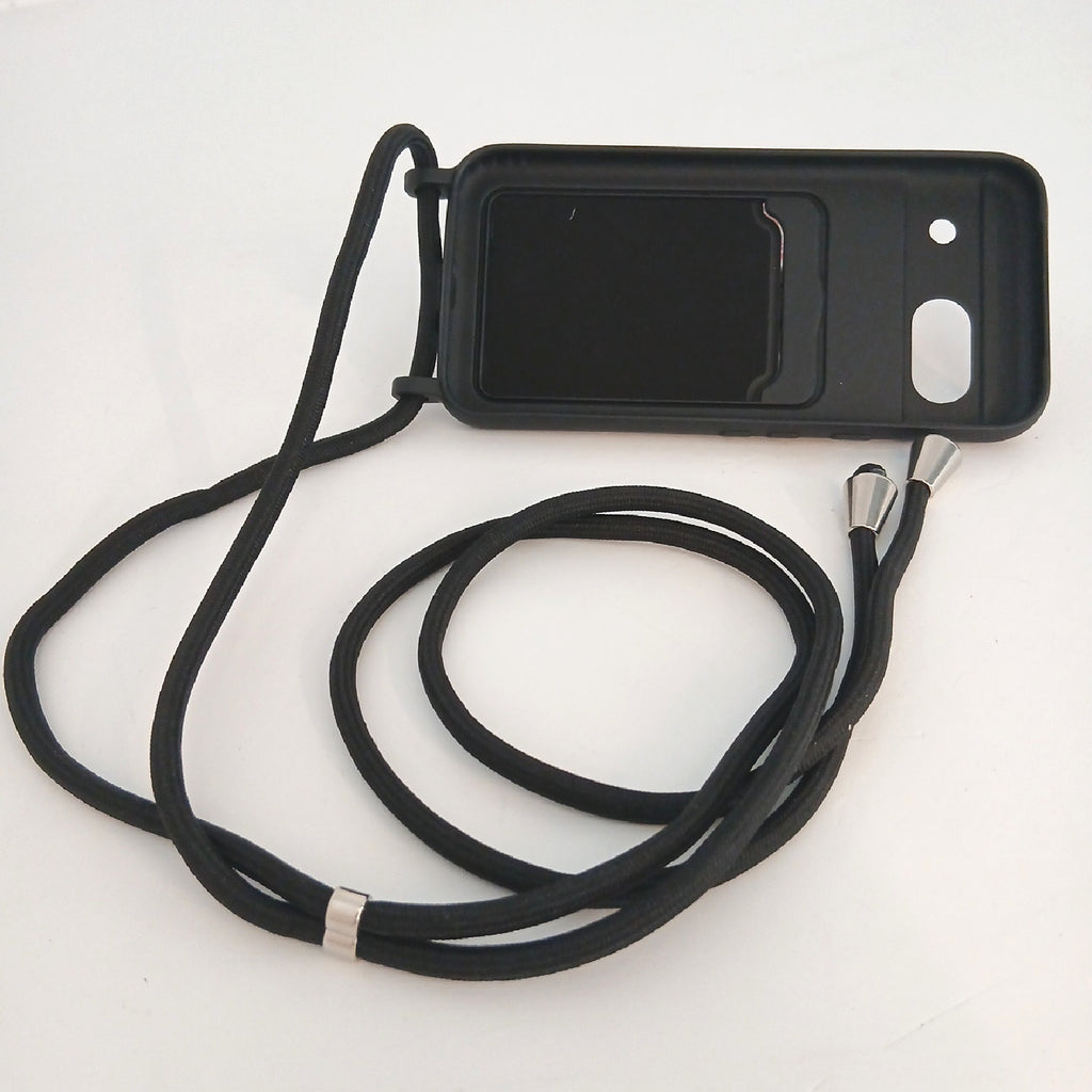 Bentiacc Smartphone-Schutzhülle Pixel 8A Kartenfach Silikon Band – Neu