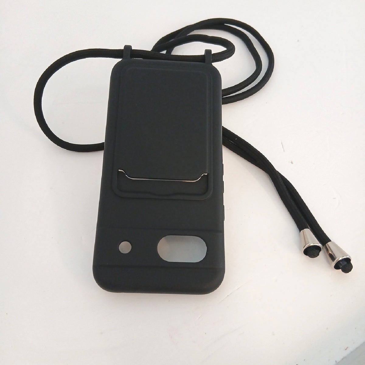 Bentiacc Smartphone-Schutzhülle Pixel 8A Kartenfach Silikon Band – Neu