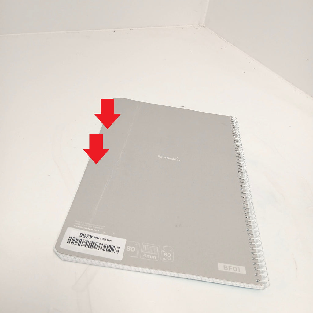 Liderpapel Notizbuch Smart Softcover 80 Seiten 60 Gramm Papier – Gut