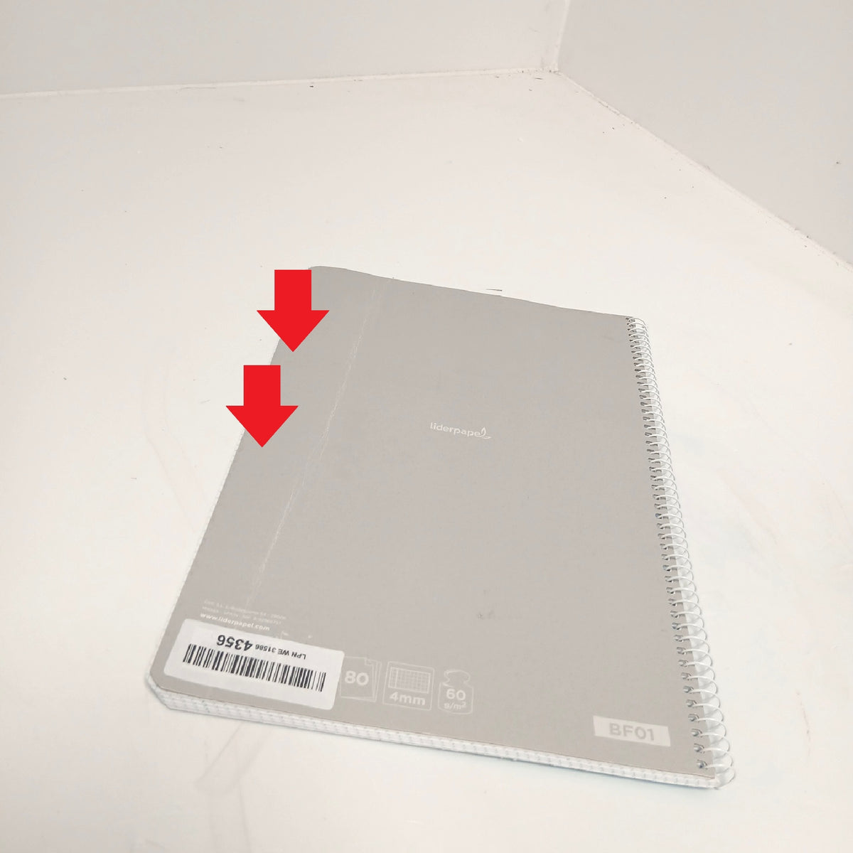 Liderpapel Notizbuch Smart Softcover 80 Seiten 60 Gramm Papier – Gut