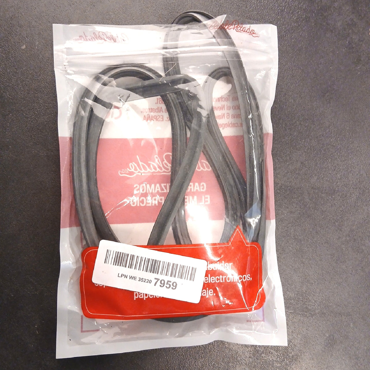 CABLEPELADO Ofentürdichtung Ofenzubehör 410 mm breit x 290 mm passgenau – Neu