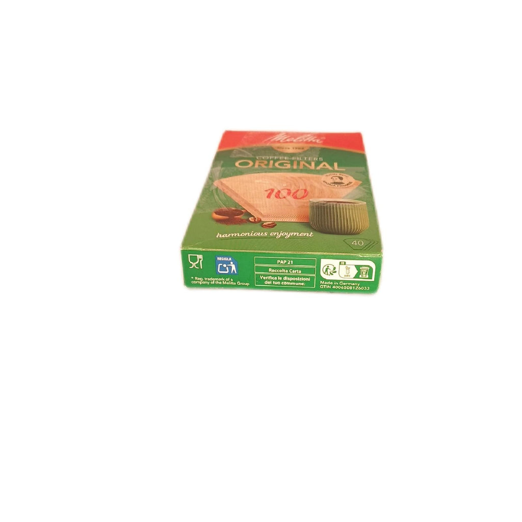 Melitta Filtertüten Aromapor Papier Naturbraun 40 Stück Kaffeefilter – Neu