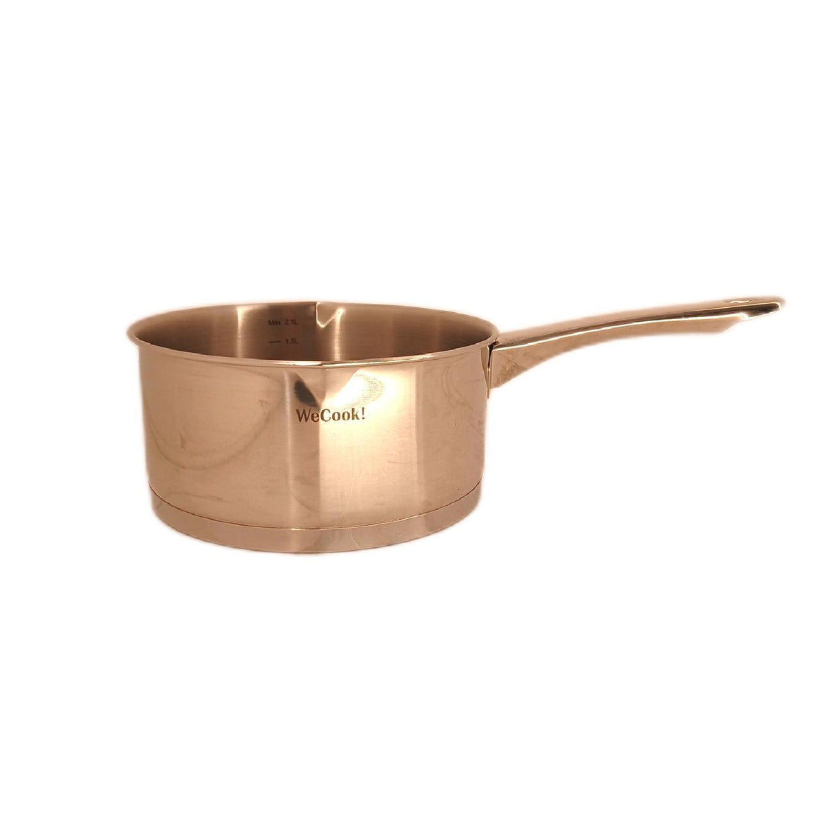 WECOOK Induktionspfanne Kochgeschirr Edelstahl 1810 18 cm Fassungsvermögen – Neu