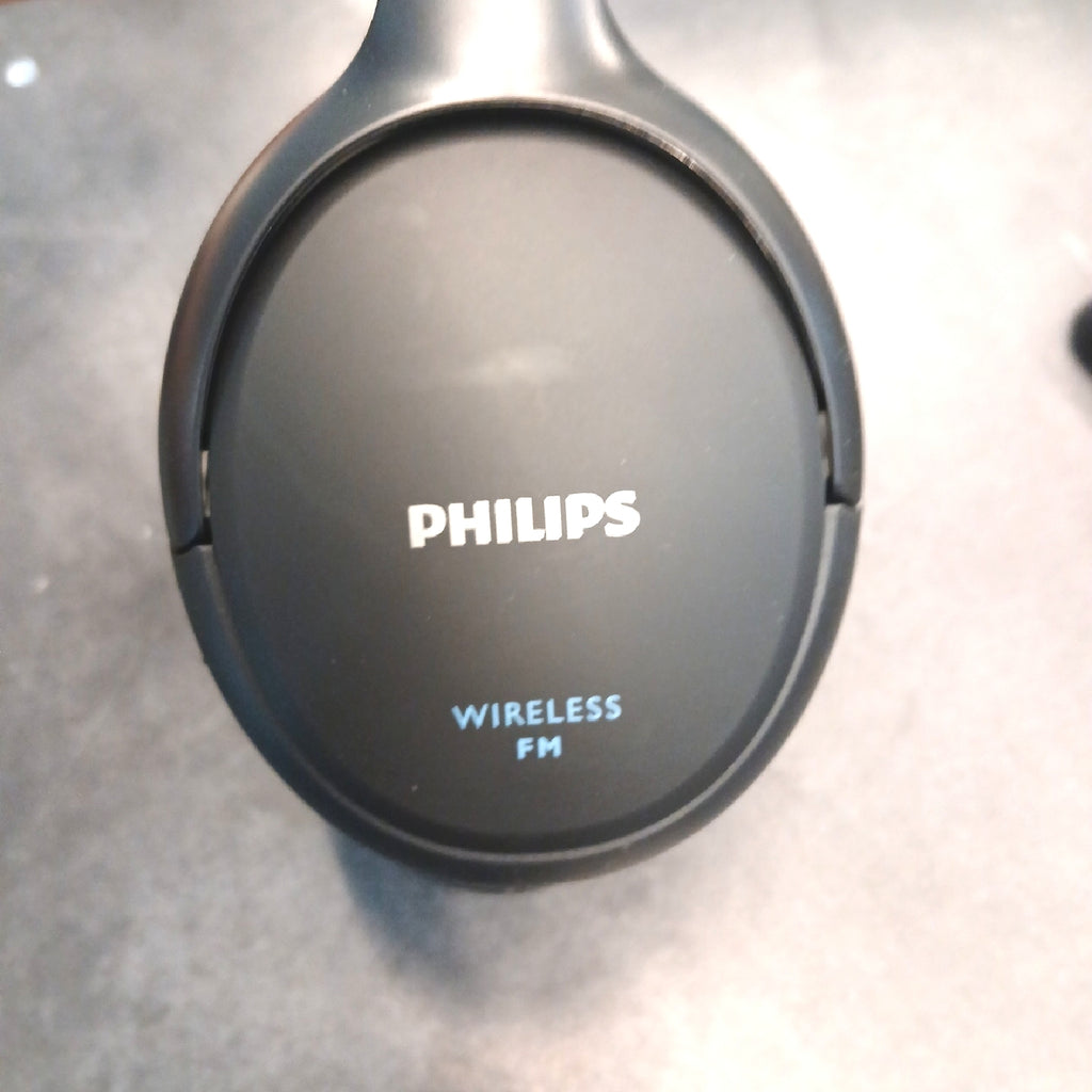 Philips SHC5000 kabellose TV-Kopfhörer mit 30 Std. Wiedergabezeit, 30 m - Defekt