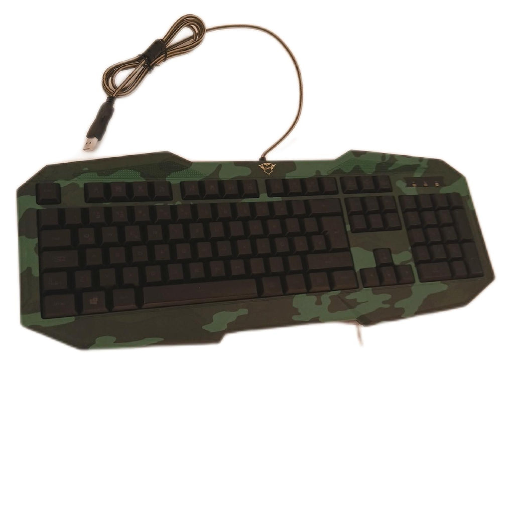 Trust Gaming Tastatur Eingabegeräte GXT Avonn Beleuchtung RGB für – Wie neu