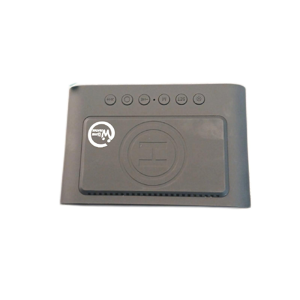 Digitaler Wecker Bluetooth Lautsprecher Ladefunktion 3-in-1 – Wie neu